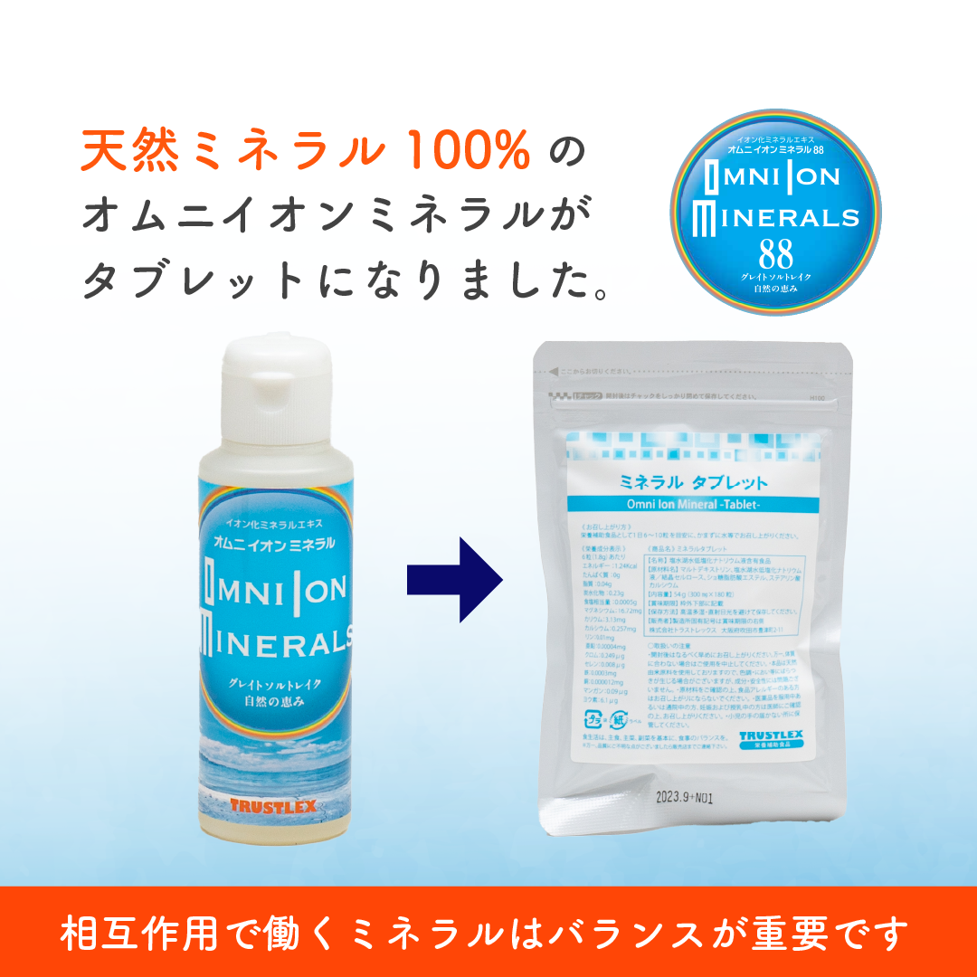 ミネラルタブレット